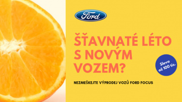 Skladové vozy FORD FOCUS nyní se slevou až 100.000,- Kč