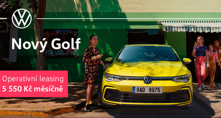 Nový Golf 8 již od 5 550 Kč