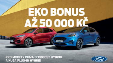 FORD EKO BONUS až 50 000 KČ