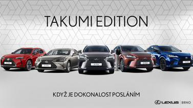 AKČNÍ NABÍDKA LEXUS - TAKUMI EDITION